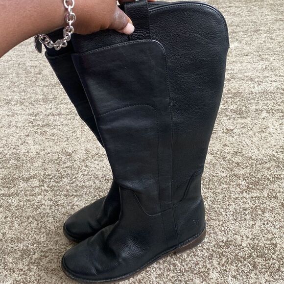 Frye Paige Tall Riding Boots 8 - Picture 9 of 14